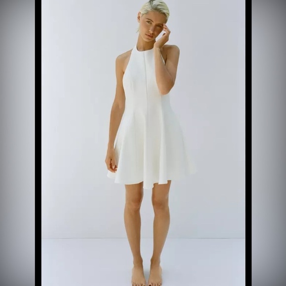 Zara Dresses & Skirts - Zara mini godet halter dress